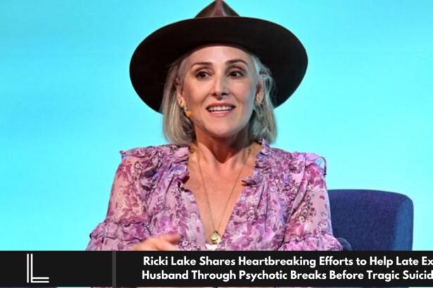 Ricki Lake Shares Heartbreaking Efforts to Help Late Ex-Husband Through Psychotic Breaks Before Tragic Suicide