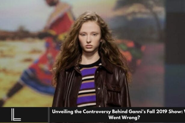 Unveiling the Controversy Behind Ganni's Fall 2019 Show: What Went Wrong?