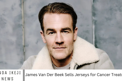 James Van Der Beek Sells Jerseys for Cancer Treatment