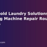 Household Laundry Solutions From Washing Machine Repair Round Rock Experts